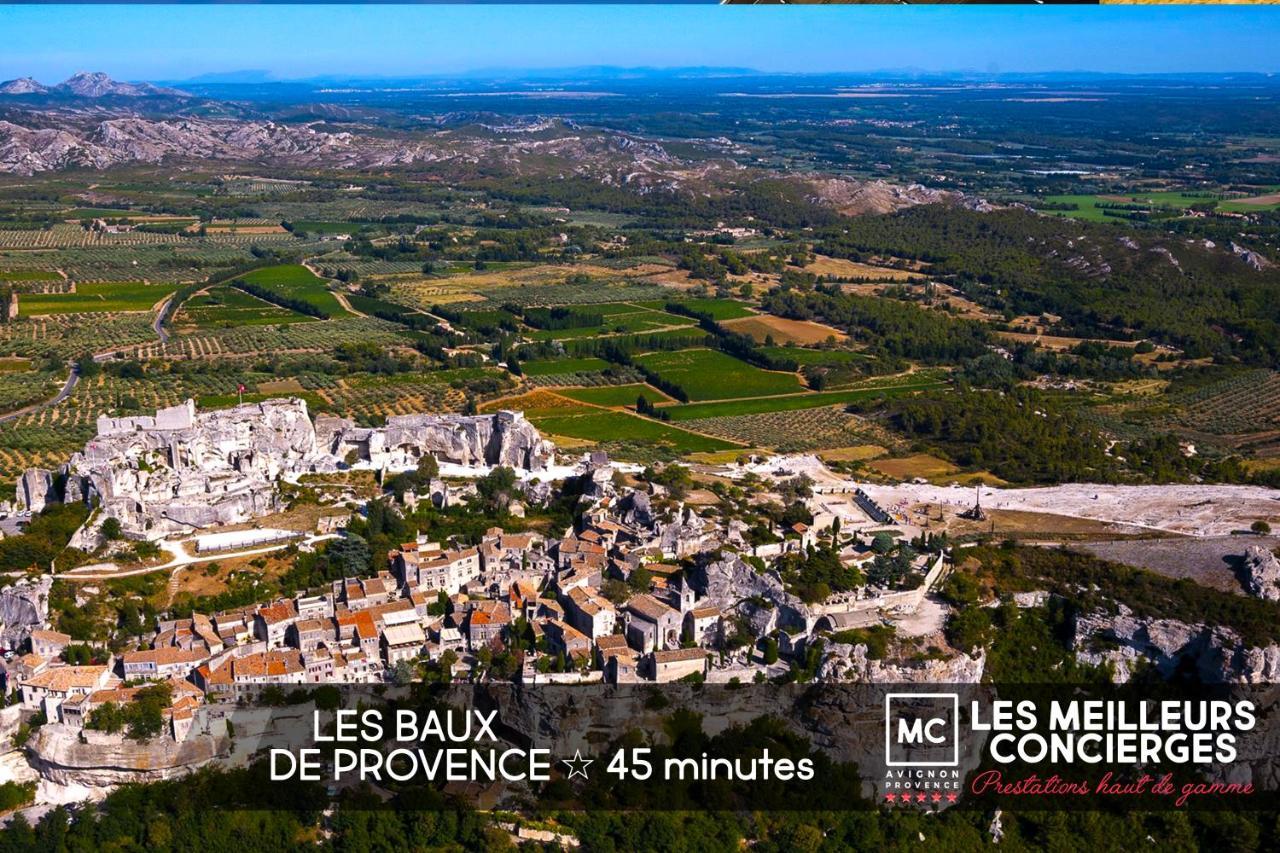 Ferienwohnung Regard Sur Les Remparts - Terrasse & Parking Avignon Exterior foto
